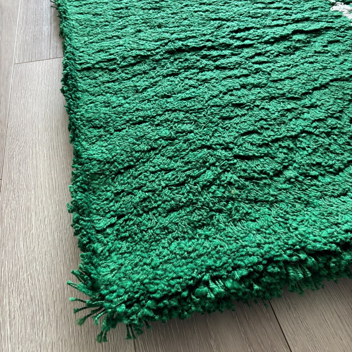 IKEA x VIRGIL ABLOH MARKERAD Wet Grass Rug GREEN×WHITE 133cm