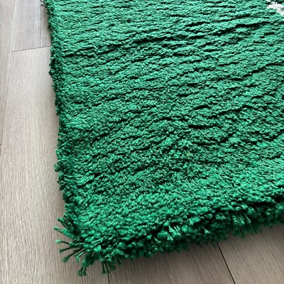 IKEA x VIRGIL ABLOH MARKERAD Wet Grass Rug GREEN×WHITE 133cm