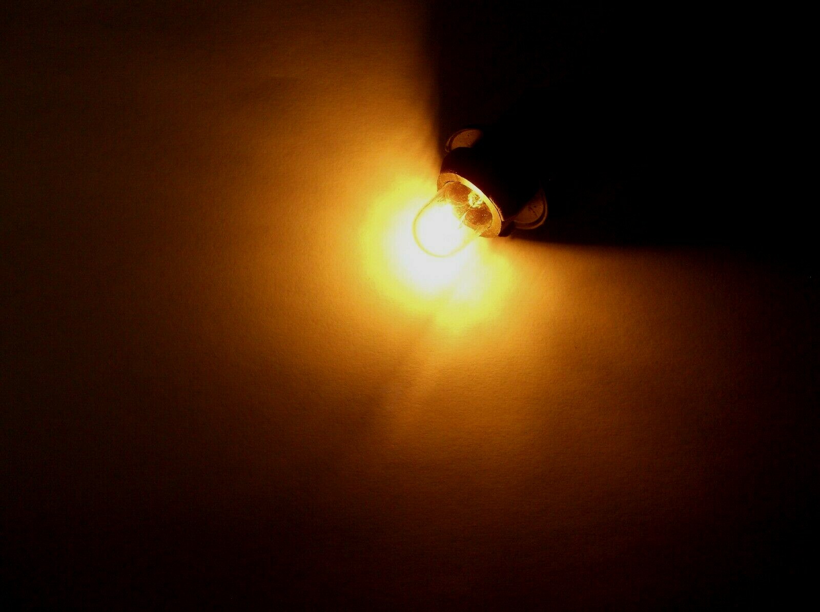 6 Super Bright BBT 12 volt AC/DC White LED Convex T10 Landscape Light Bulbs