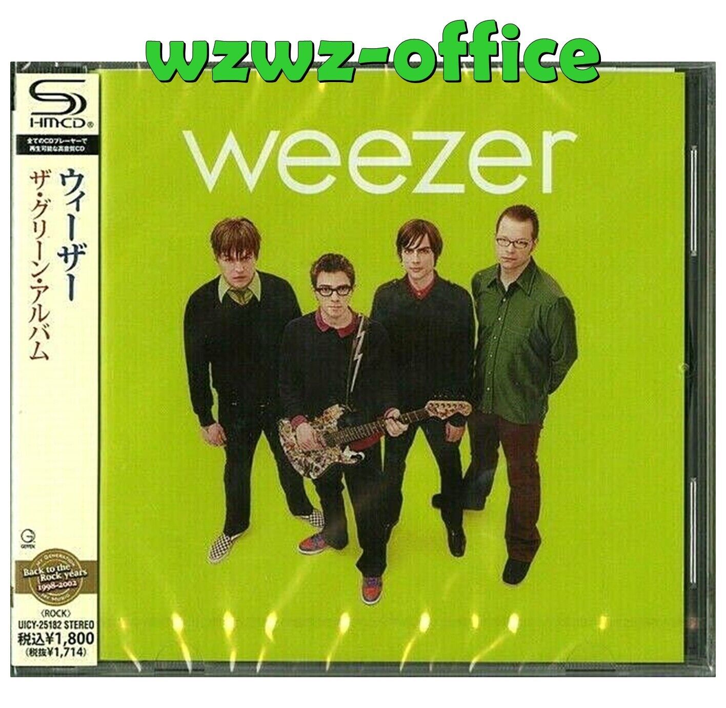 Weezer SIGILLATO NUOVISSIMO CD (SHM-CD) "The Green Album" 2 tracce bonus...