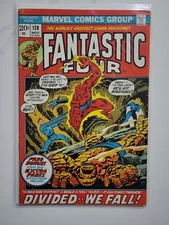 FANTASTIC FOUR MARVEL #128 (NOV 1972) DIVIDED WE FALL SEE PICS FOR CONDITION