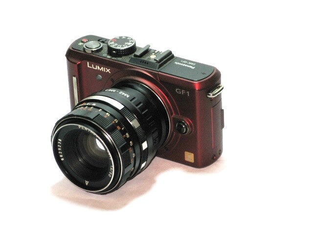 50mm= lens 100mm on LUMIX G HD 4K Micro 4/3 Digital PEN G4h