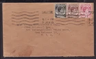 SINGAPORE 1950 COVER bearing KGVI 10c, 4c, 1c, to New Orleans USA (L154)