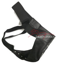 Mens Real Leather Jock Strap Underwear Pants 025