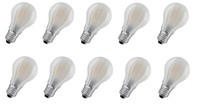 10X Osram Led Star Classic Birne E27 7W = 60W 4000K Matt Eek:G (Spektrum A-G)