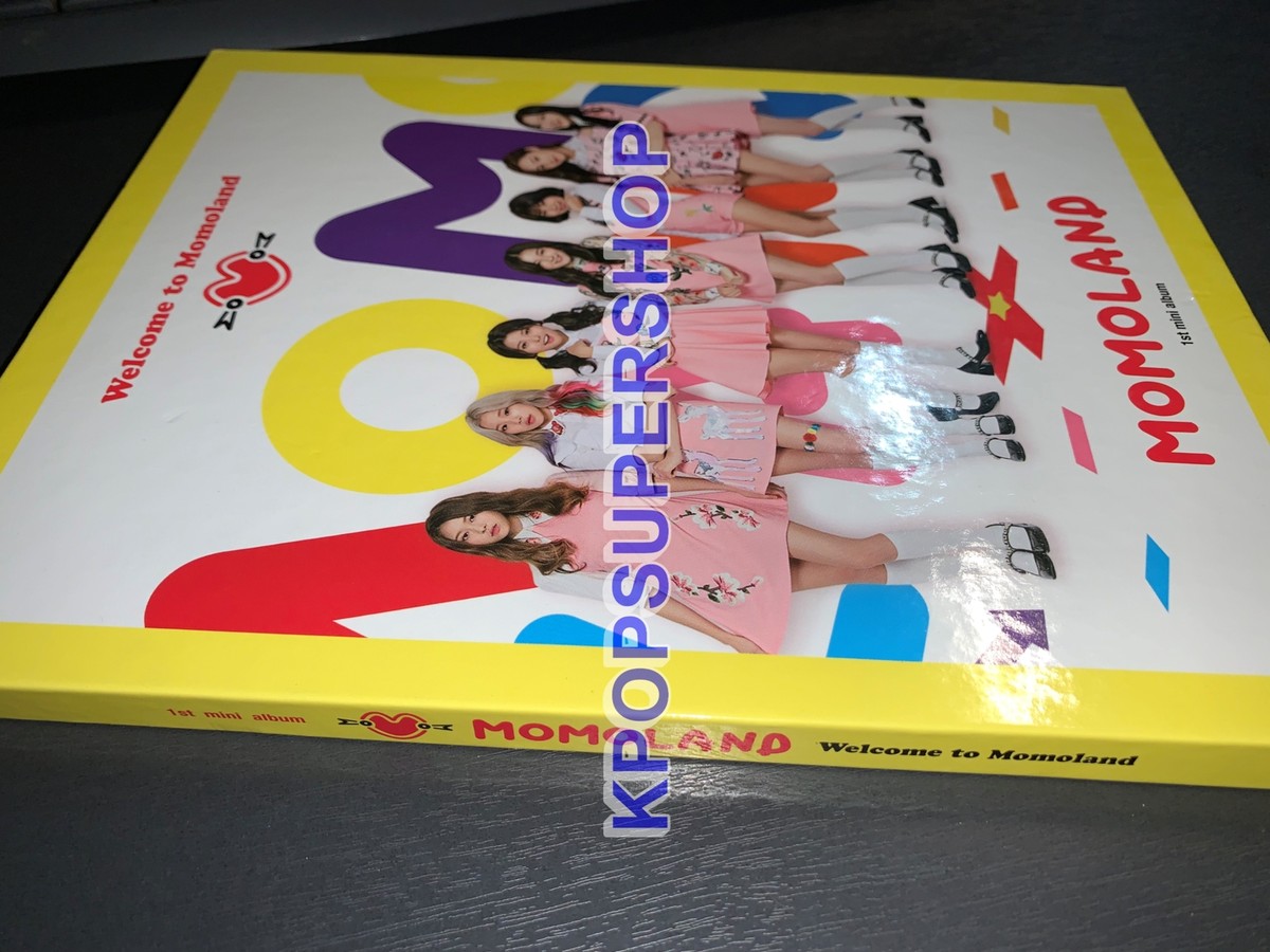 Momoland 1st Mini Album Welcome to Momoland Autographed Signed CD