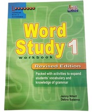 Learners Publishing ~ WORD STUDY ~ Workbook 1 Ages 8-12 Yrs ~ English Grammar BN