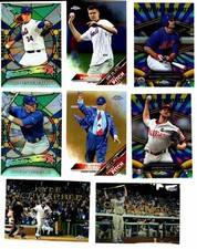 2016 TOPPS CHROME INSERTS - RC'S, STARS,CELEBS - ALL LISTED - WHO DO YOU NEED!!