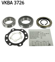 SKF VKBA3726 Radlagersatz Vorne FüR Hilux Land Cruiser 80 2.4-4.5 11.84- Toyota