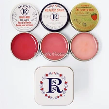 1 ROSEBUD Three Lavish Layers Lip Balm Tin - 3 Piece Set "LLB" *Joy's cosmetics*