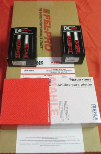 RERING Kit w/CAST Rings+Rod/Main Bearings+Gaskets for Ford 351M 400 1977-1982