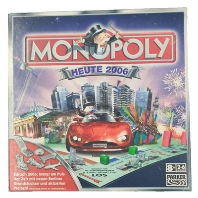 Monopoly Heute 2006   Parker Hasbro Deutschland Edition Brettspiel komplett