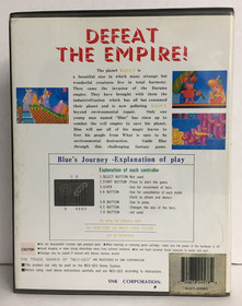 Blue's Journey NEO GEO AES Complete CIB US Version NEOGEO Book TESTED & WORKING