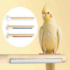 Bird Perch Grinding Claw Parrot Stand Perch for Parakeets Macaws Finches
