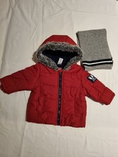 Winterjacke mit Schal Baby Gr.68 C&A