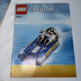 Lego Creator 3 In 1 Aviation Adventure - 31011 AS IS With All 3 Manuals