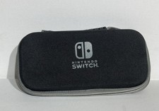 Nintendo Switch Nylon Carrying Case Game Storage Black Gray Travel UNUSED