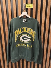 VINTAGE 90s Lee Sport Green Bay Packers NFL Football Crewneck Size XXL