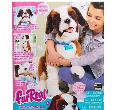 FurReal Millie My Lovin Pup 2025 Hasbro Interactive Dog Talk Move 150 + Sounds