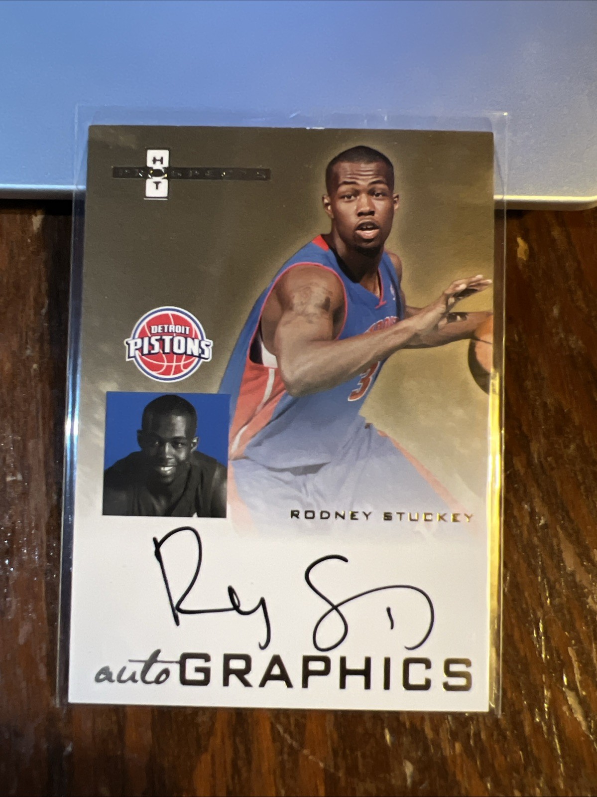Rodney Stuckey 2007 Fleer Hot Prospects Autographics Rookie Auto RC #AU-RS