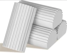 4-Pack Damp Duster Sponge, Clean Everywhere Easily- Clean Blinds, Baseboards, Wa