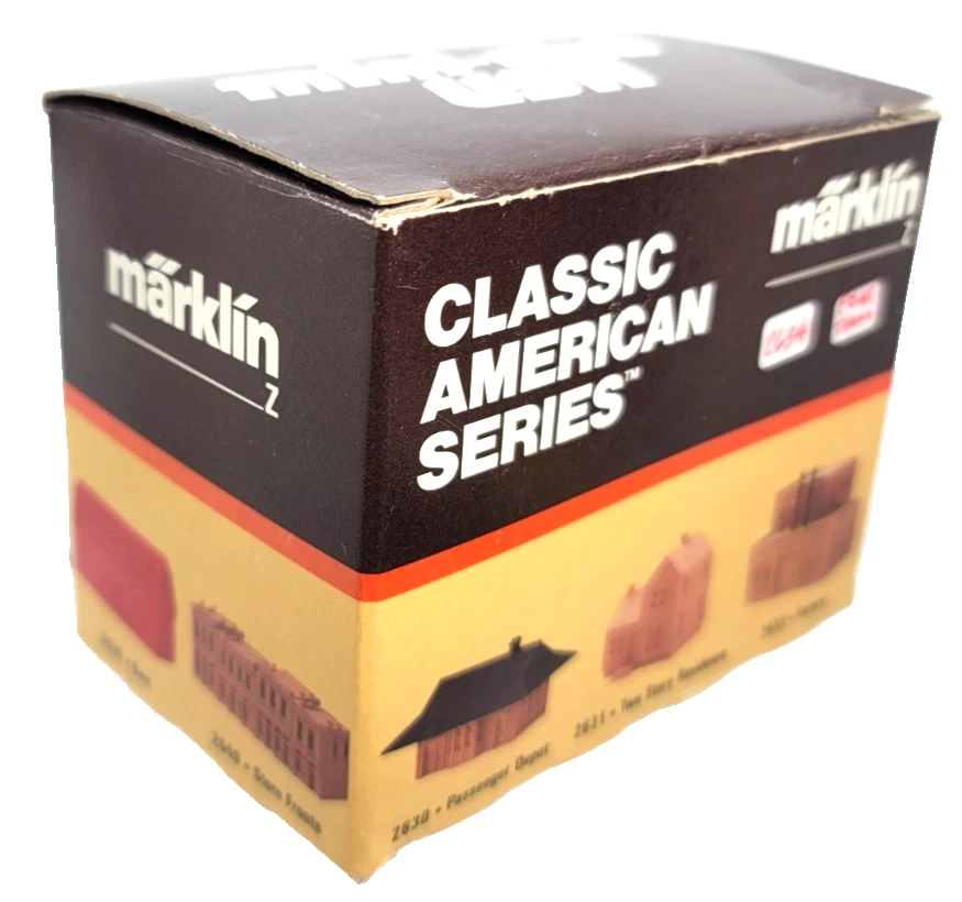 Marklin 2634 Z Mini-Club Freight Terminal Cast Resin 4.00"x2.50"x1.50" (w/ box) - Image 4 of 4