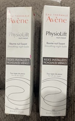 2 X Avene Physiolift NIGHT Pronounced Wrinkles 1oz 30ml