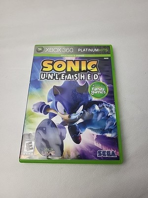 Sonic Unleashed (Microsoft Xbox 360, 2008) Complete W/ Manual Tested & Working 
