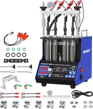 GDI Fuel Injector Cleaner Machine Car Ultrasonic Injector Cleaner Kit 4 Cylinder