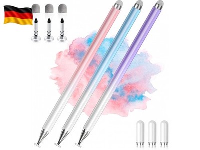 Tablet Stift Stylus Pen 2-in-1 Touchscreen Stift, Eingabestift für iPad,