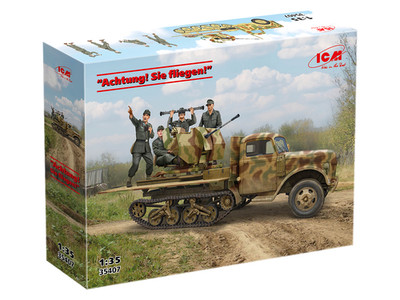 ICM 35407 -  Achtung! Sie fliegen!  - Model Kit 1:35