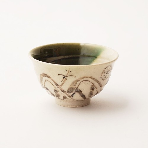 TAKUMI Oribe Hand-Painted Sencha Cup - Afbeelding 2 van 2