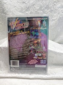 Anime Video Game Night Warriors Darkstalkers Revenge SEGA Saturn COMPLETE CASE