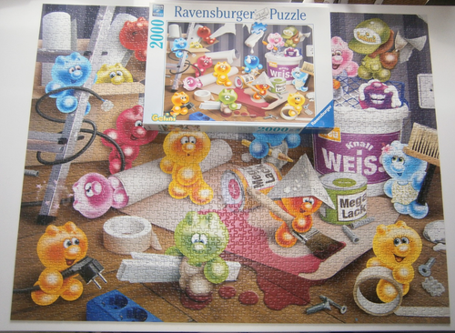 RAVENSBURGER Puzzle Gelini: V Knihovně 1000 Dílků