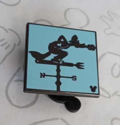 Big Bad Wolf Weathervanes DLR 2019 Hidden Mickey Disney Pin 138592
