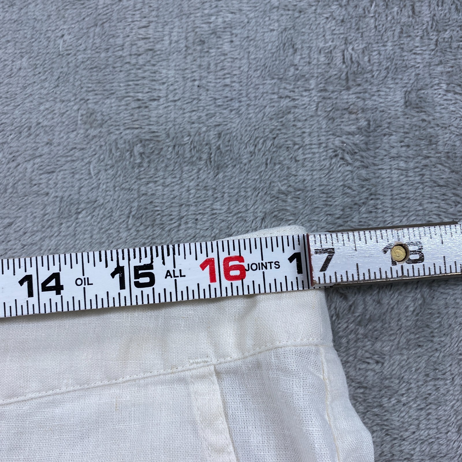 Patagonia Chino Cuffed Shorts Womens 12 Cream Off White Island Hemp Roll Up Cuff thumbnail 7