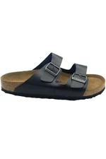 Birkenstock Men's Arizona Amalfi Soft Footbed Sandals Black