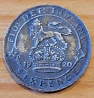 1920 George V Sixpence — photo from another recent sale
