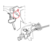 Schlauch Separator DäMpfe Kraftstoffpumpe Fiat Uno Original 7700898