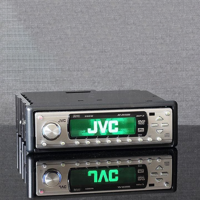 JVC 1DIN DVD/CDレシーバー KD-DV5000 24bitDAC JVC KD-DV5000 1DIN Car Audio CD DVD Player Deck 96kHz/24bit DAC