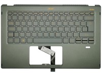 Acer Swift SF514-55GT SF514-55T Cover Handauflage Tastatur GrüN 6B.HX8N8.031