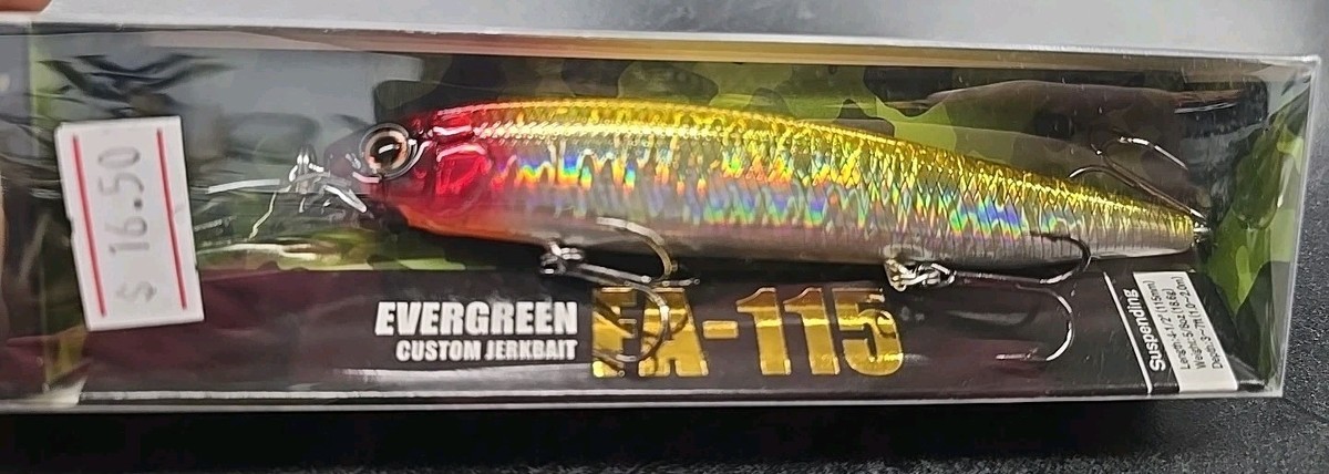 EVERGREEN FA-115 Jerkbait (4 1/2
