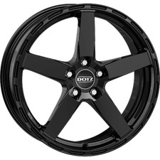 DOTZ DOTZ MarinaBay black 19x8.5" ET33 Alufelge 8.5 Zoll