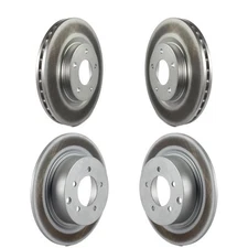 Front Rear Quiet Brake Rotors for Chrysler Sebring 200 2007-2011 oe04 Coated