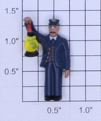 Lionel 36875-10 O Gauge Polar Express Conductor With LED Light Figure