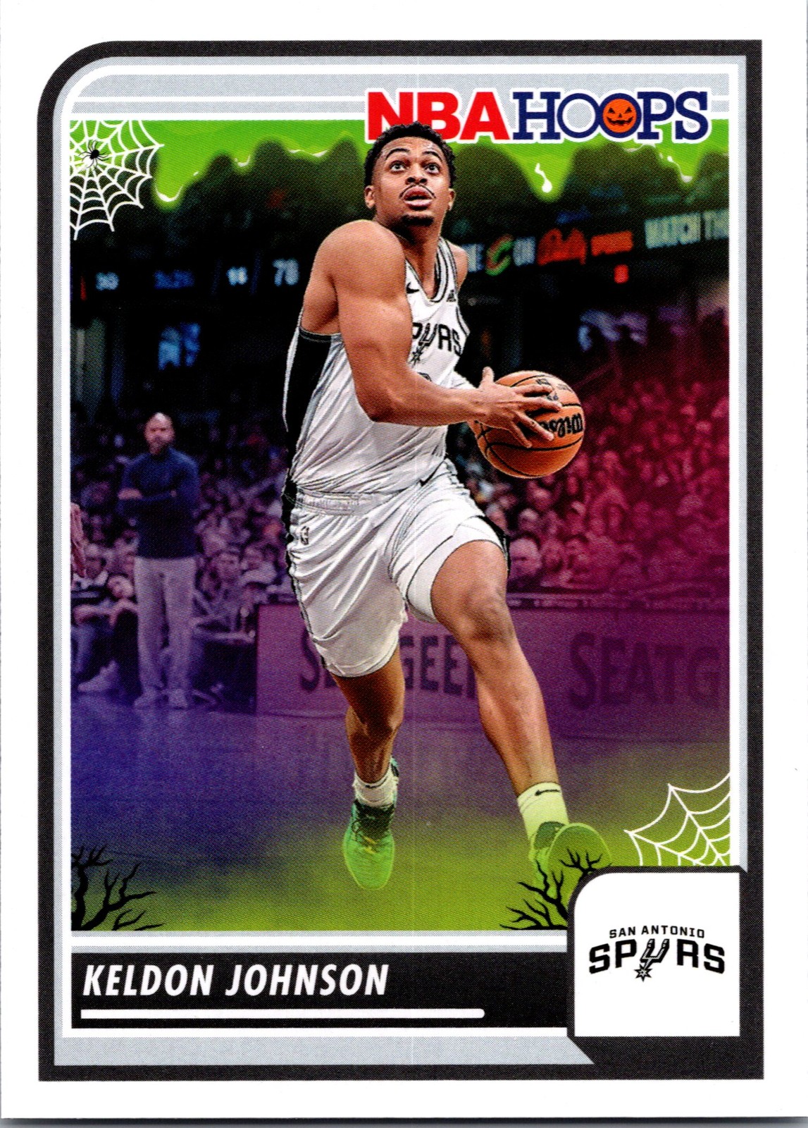2023-24 Hoops Haunted Hoops #118 Keldon Johnson