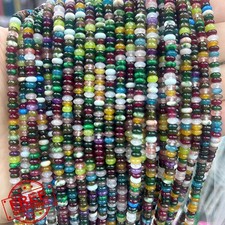 Natural Gemstone Rondelle Beads 4x2mm 1 Strand 150pcs Spacer Jewelry