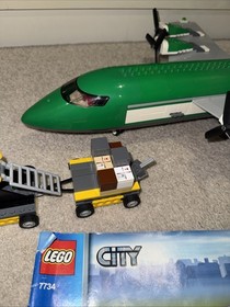 LEGO City: Cargo Plane (7734) Used, W/ Manual, 98% Complete Rare