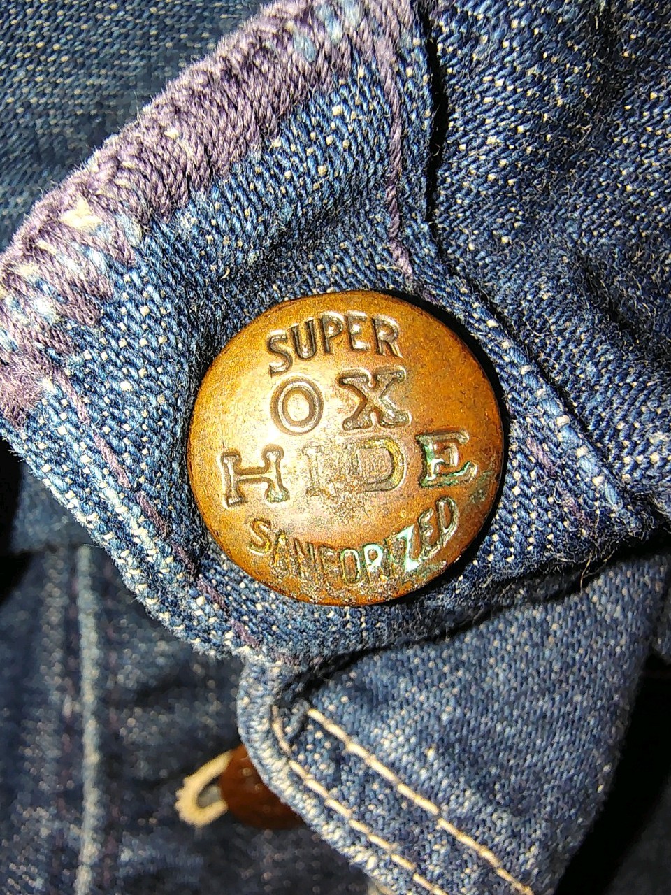 RAREVINTAGE J.C.P SUPER OX HIDE DENIM CHORE COAT … - image 17