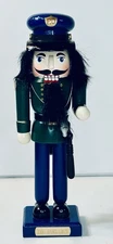 Hamilton 9” Police Officer Wood Nutcracker Baton & Whistle
